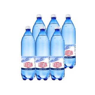 【LAURETANA蘿莉塔娜】義大利 天然冰河水 塑膠瓶 1000mlx6入(礦泉水)