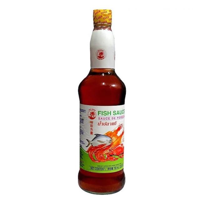 【COCK公雞牌】特級鮮魚露700ml(泰國進口玻璃罐裝)