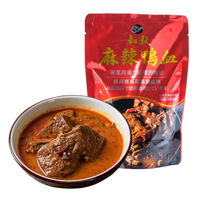 【和秋】人氣NO.1麻辣鴨血/豆腐450g*4包(任選)