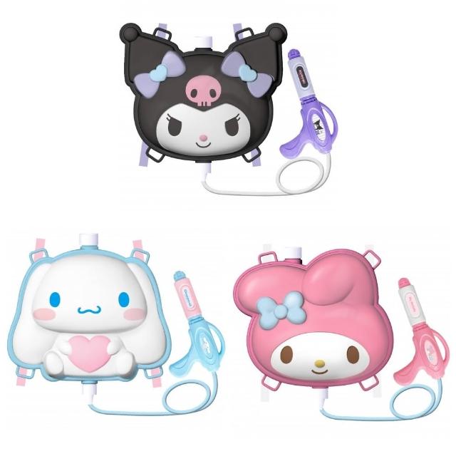 【SANRIO 三麗鷗】背包水槍系列 共4款可選(大耳狗 美樂蒂 酷洛米 帕恰狗)
