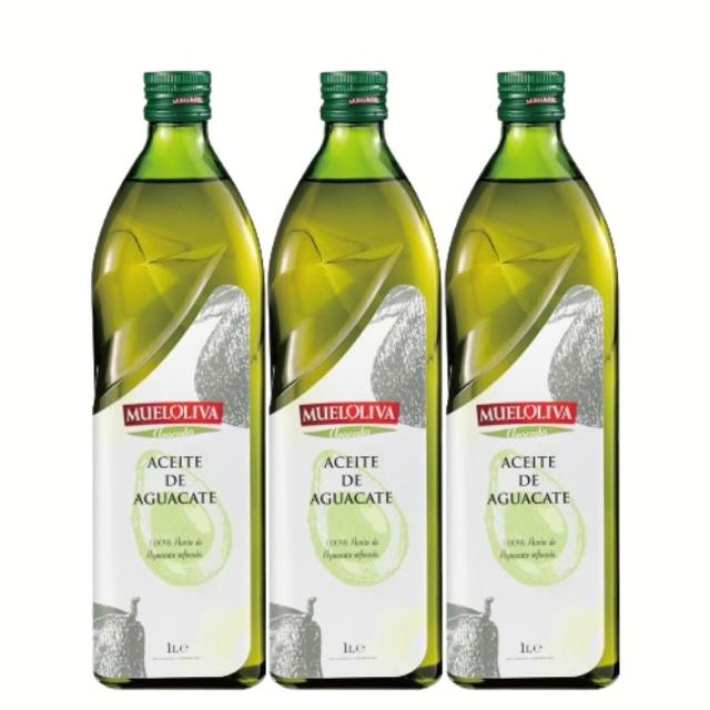 【慕雅利華】西班牙100%酪梨油-極新鮮(裝瓶日20250728)(1000ml X 3瓶)