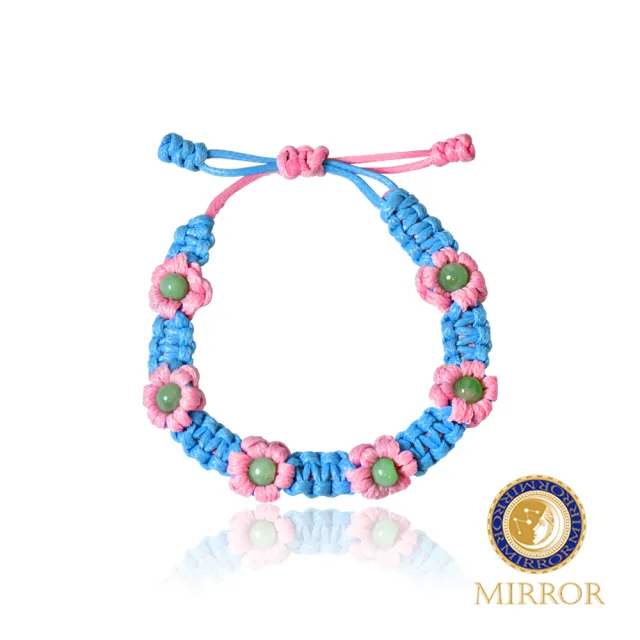 Mirror 皇宣緣 夢幻少女編繩翡翠手鍊 Momo購物網 Mirror 皇宣緣 夢幻少女編繩翡翠手鍊 Momo購物網
