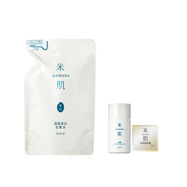 Kose 高絲 米肌澄肌美白化粧水110ml 補充包 Momo購物網