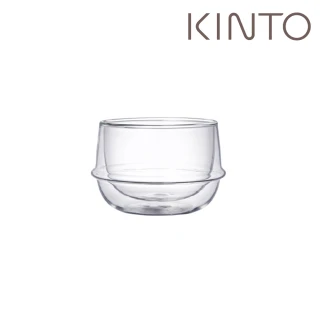 【Kinto】KRONOS雙層玻璃茶杯200ml