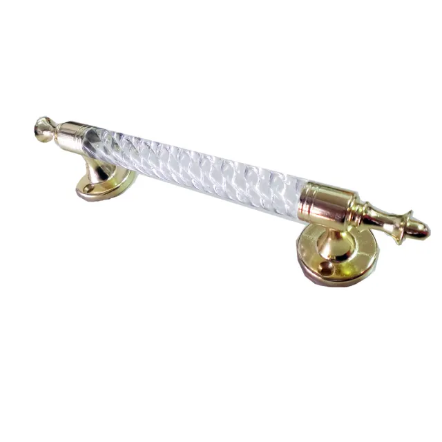 K2 617 皇冠頭水晶把手240mm 鋁門把手尖頭把手門把手把落地門把手把手 取手紗門把手握把diy Momo購物網