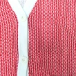 【摩達客】美國LA設計品牌 Suvnir紅白針織衫外套