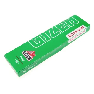 【GIZEH】德國進口Extra Slim特窄-Fine薄捲煙紙(10包)