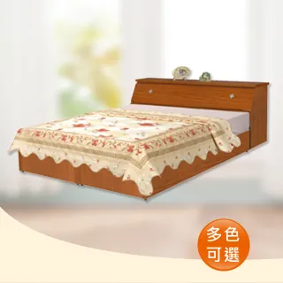 【時尚屋】Terry5尺床箱型雙人後掀床(床頭箱+床底)