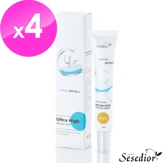 【Sesedior】潤透光感胎盤素緊緻防曬CC霜4瓶