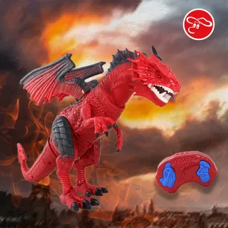 【瑪琍歐玩具】紅外線遙控恐龍紅