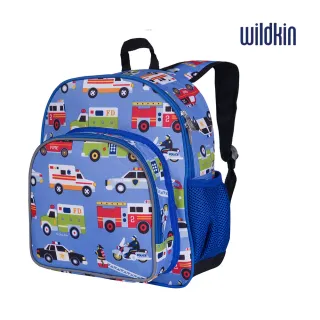 【美國Wildkin】幼兒後背包/寶寶書包(40111英雄聯盟 藍色車車)