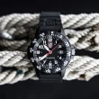 【LUMINOX 雷明時】SEA TURTLE 0300海龜系列腕錶-黑x白時標(39mm)