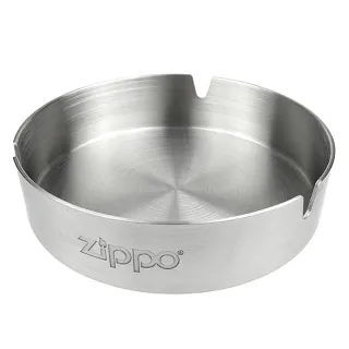 【ZIPPO】不鏽鋼製-圓形桌上煙灰缸