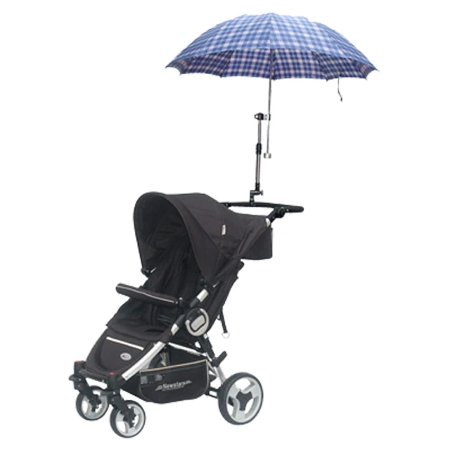【JoyNa】嬰兒推車專用遮陽傘架(黑色)
