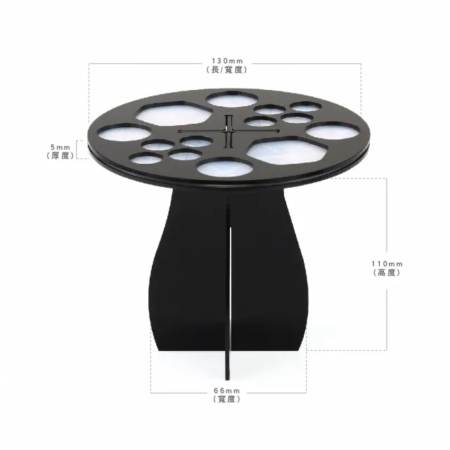 Lumina露蜜 刷具收納架 收納整潔化妝台 Momo購物網