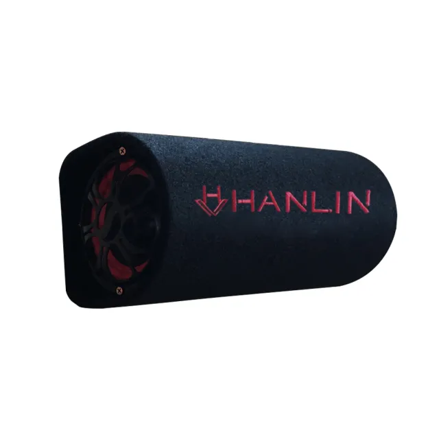【HANLIN】DPW5車/家用藍牙5吋重低音砲(黑)