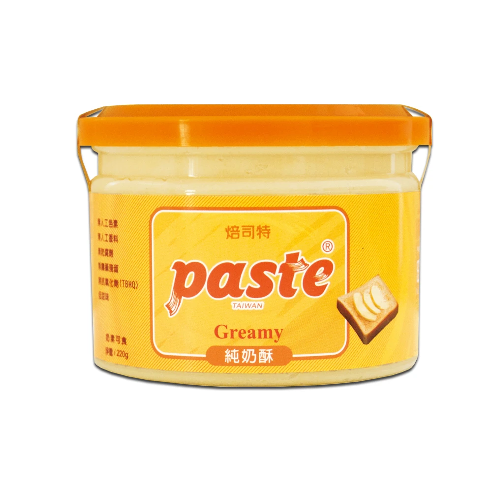 【福汎】Paste焙司特抹醬220g(純奶酥)