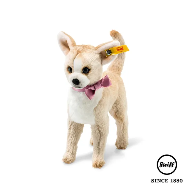 Steiff德國金耳釦泰迪熊 Chilly Chihuahua 小狗 動物王國 黃標 Momo購物網 Steiff德國金耳釦泰迪熊 Chilly Chihuahua 小狗 動物王國 黃標 Momo購物網