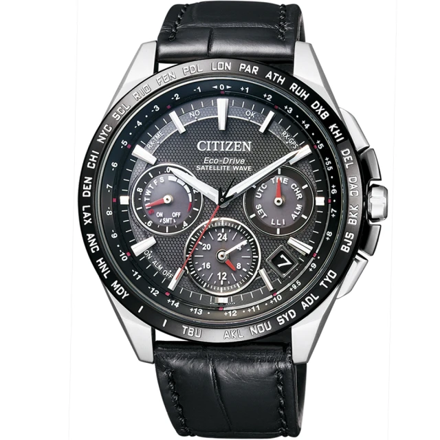 CITIZEN 星辰 GPS 光動能鈦衛星計時腕錶(CC9015-03E)