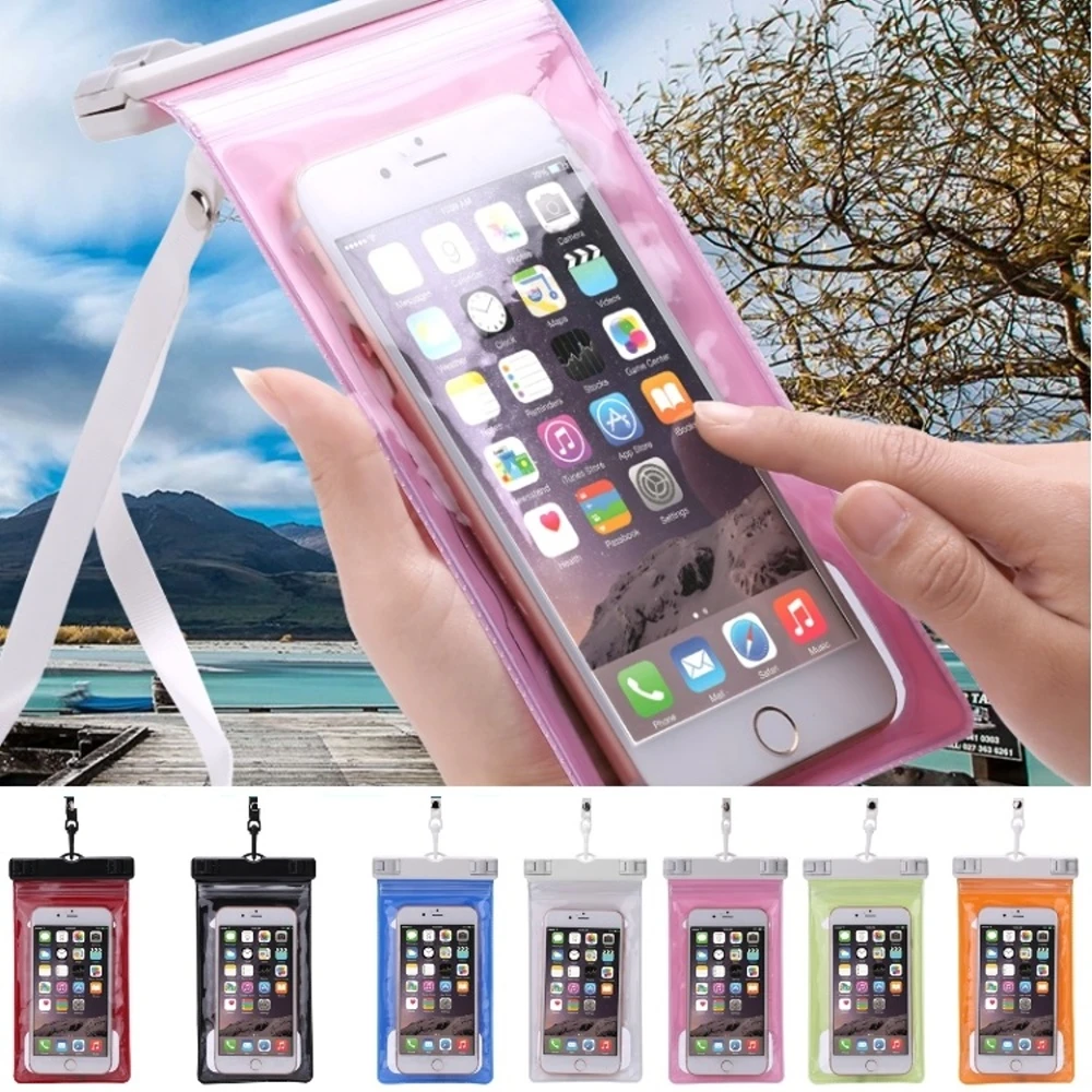 Datastone 手機防水袋 可觸控 雙層加強型 通用6吋以下手機 Momo購物網