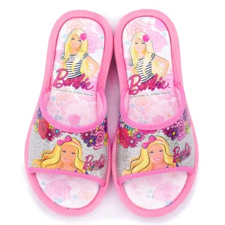 【童鞋城堡】Barbie芭比 中大童 戶外拖鞋(BR2401-粉)