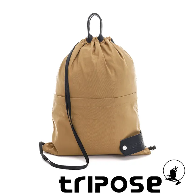 【tripose】微旅超輕量可攜式折疊後背包(淺駝)
