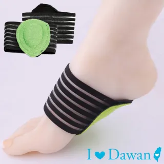 【IDAWAN 愛台灣】保護腳窩透氣彈性腳墊(1對入)