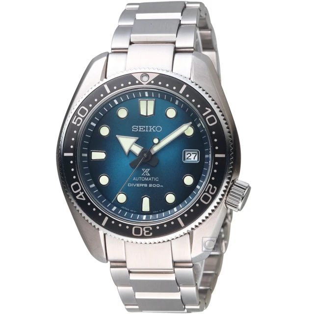 【SEIKO 精工】PROSPEX DIVER SCUBA潛水機械特別版套錶   母親節(6R15-04G0B  SPB083J1)