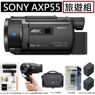 【SONY 索尼】AXP55 4K數位攝影機 保固一年(繁體中文平行輸入)