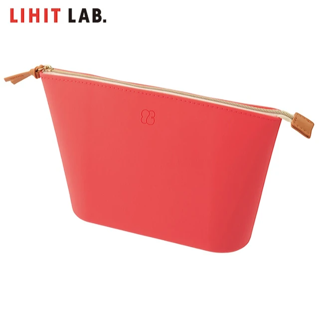【LIHIT LAB】A-7736-3  時尚隨身袋-L(紅色)