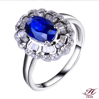 【禾美珠寶】天然皇家藍藍寶石戒指ES135(18K金)