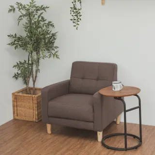 【完美主義】簡約系單人沙發/單人座椅/布沙發(三色可選)