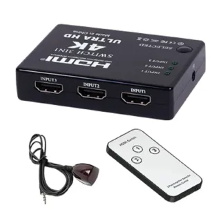 【伽利略】HDMI影音切換器 1.4b 3進1出+遙控器(H4301R)