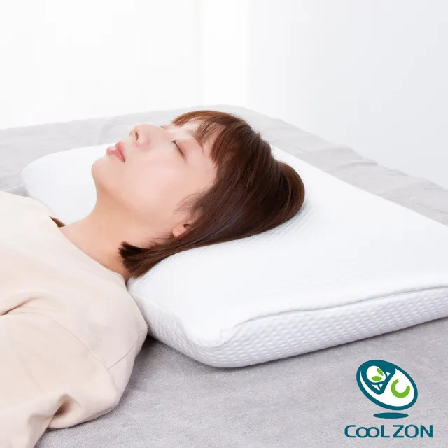 【COOLZON】3D釋壓體感枕(鈴木太太公司貨)/