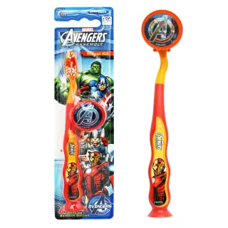 【AVENGERS】兒童吸盤牙刷(Iron Man-附刷蓋)