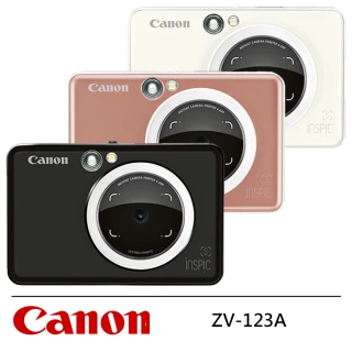 【Canon】iNSPiC ZV-123A 拍可印相機--公司貨(冊底)