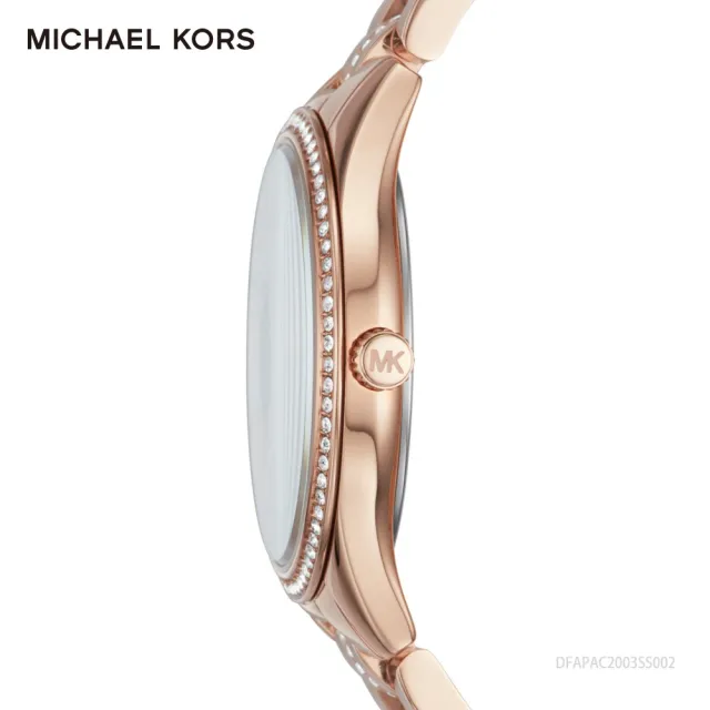 【Michael Kors】朔月鳴聲晶鑽時尚腕錶(MK3716)