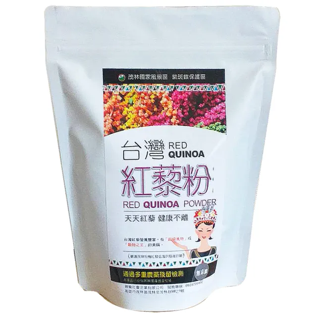 紅藜之家 台灣紅藜粉 300g 袋裝 Momo購物網