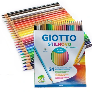 【義大利GIOTTO】STILNOVO 水溶性色鉛筆24色