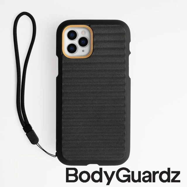 【BodyGuardz】iPhone 11 Pro Max Momentum(抗衝擊曲線軍規殼 - 黑)