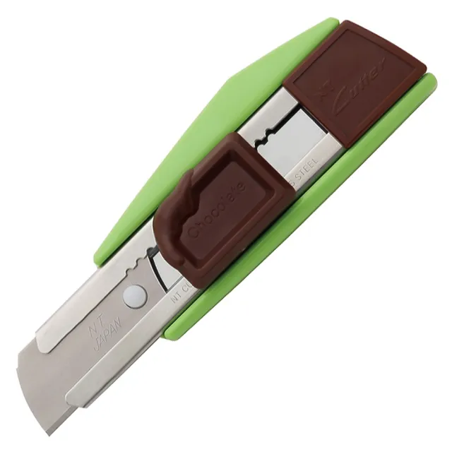 【NT Cutter】ZL2P-G 專業美工刀(粉綠巧克力)