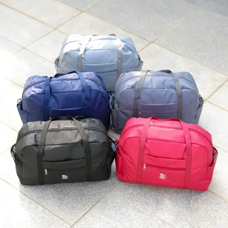 【WEEKEIGHT】可登機防潑水耐磨耐用旅行袋(大/行李箱拉桿適用)