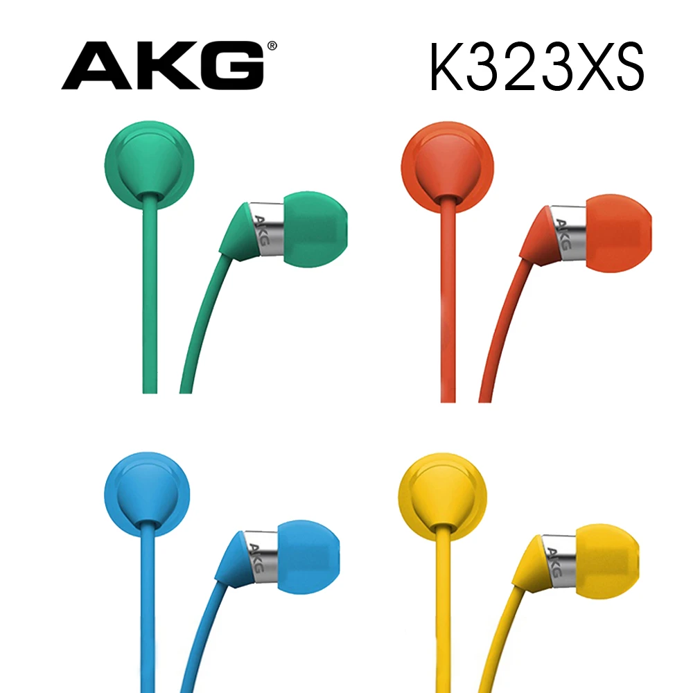 【AKG】K323XS 輕量設計 耳塞式耳機(4色)