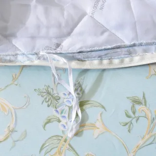 【Betrise】綠芙-單人-環保印染抗菌天絲二件式枕套床包組