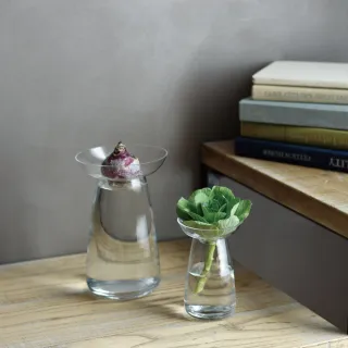 【Kinto】AQUA CULTURE 玻璃花瓶 大-透明