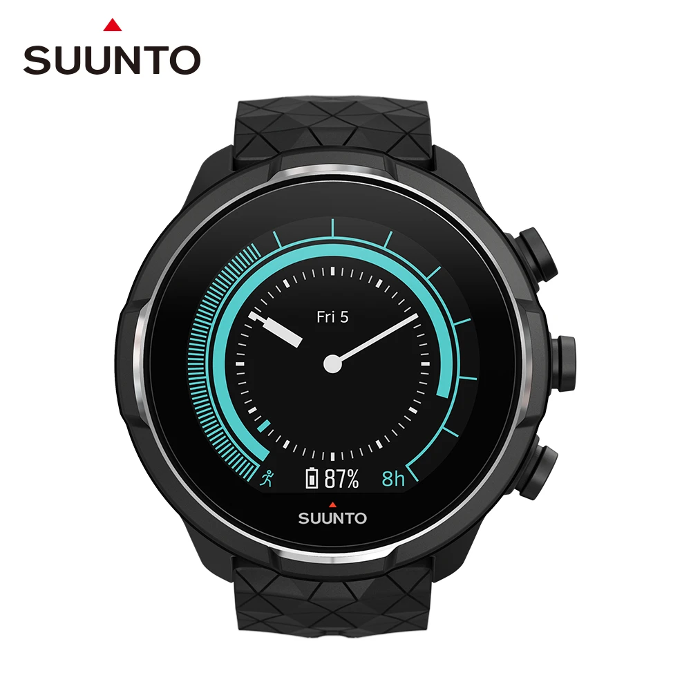 【SUUNTO】Suunto 9 Baro Titanium 堅固強勁 超長電池續航力 及 氣壓式高度的多項目運動GPS腕錶(鈦金屬黑)