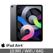 【Apple 蘋果】iPad Air 4 平板電腦(10.9吋/WiFi/256G)