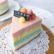 【木匠手作】彩虹生乳酪蛋糕(母親節蛋糕)