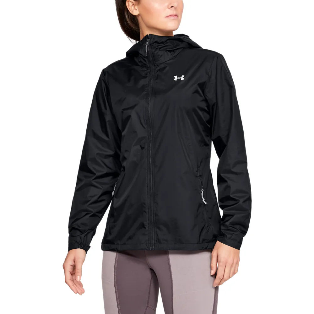 【UNDER ARMOUR】UA 女 Forefront外套_1321443-001(黑)