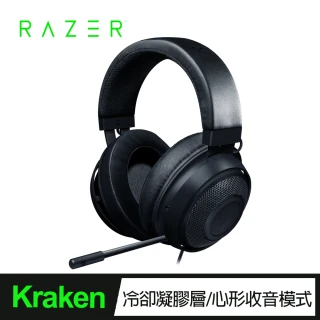 【Razer 雷蛇】Kraken 北海巨妖-黑 電競耳機麥克風(RZ04-02830100-R3M1)